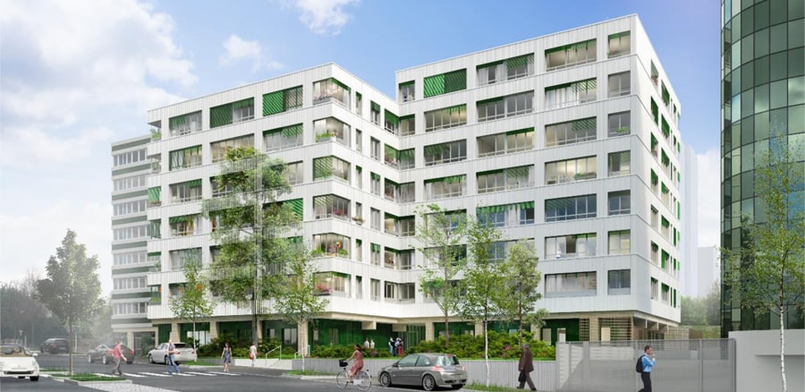 Ossabois transforme deux immeubles de bureaux en logements à Pantin