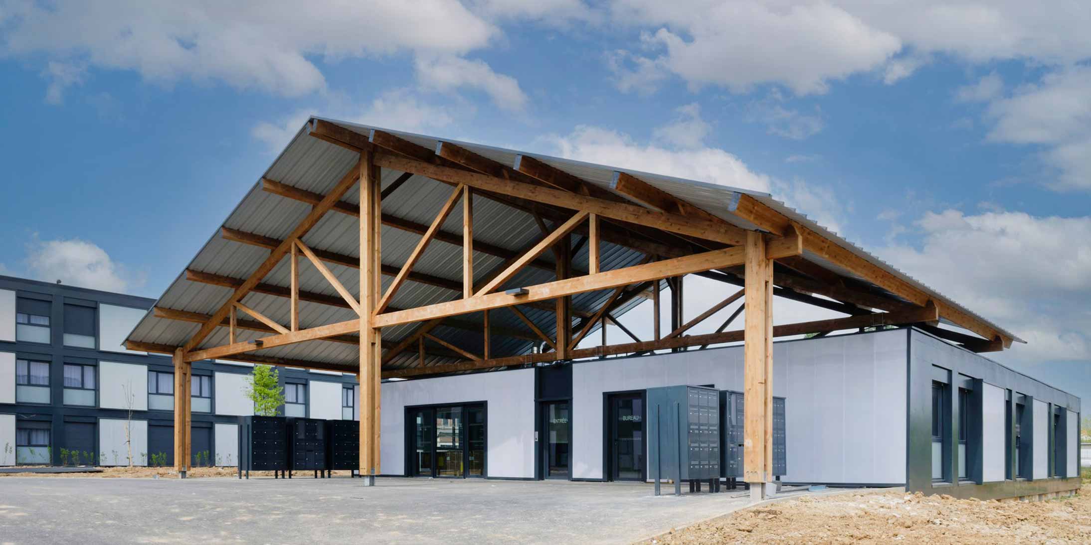 Ossabois réalise une résidence sociale de 169 modules bois pour le compte de Coallia Habitat à Antony