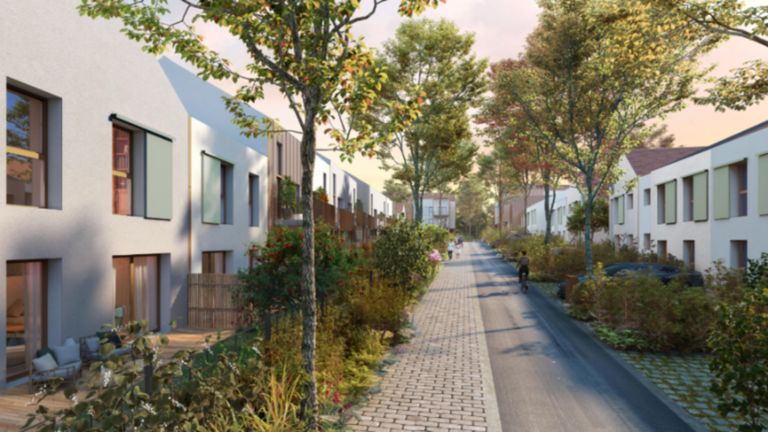 Les Demeures du Val, une résidence de 100 logements dans le quartier des Bonshommes à Coupvray (77)