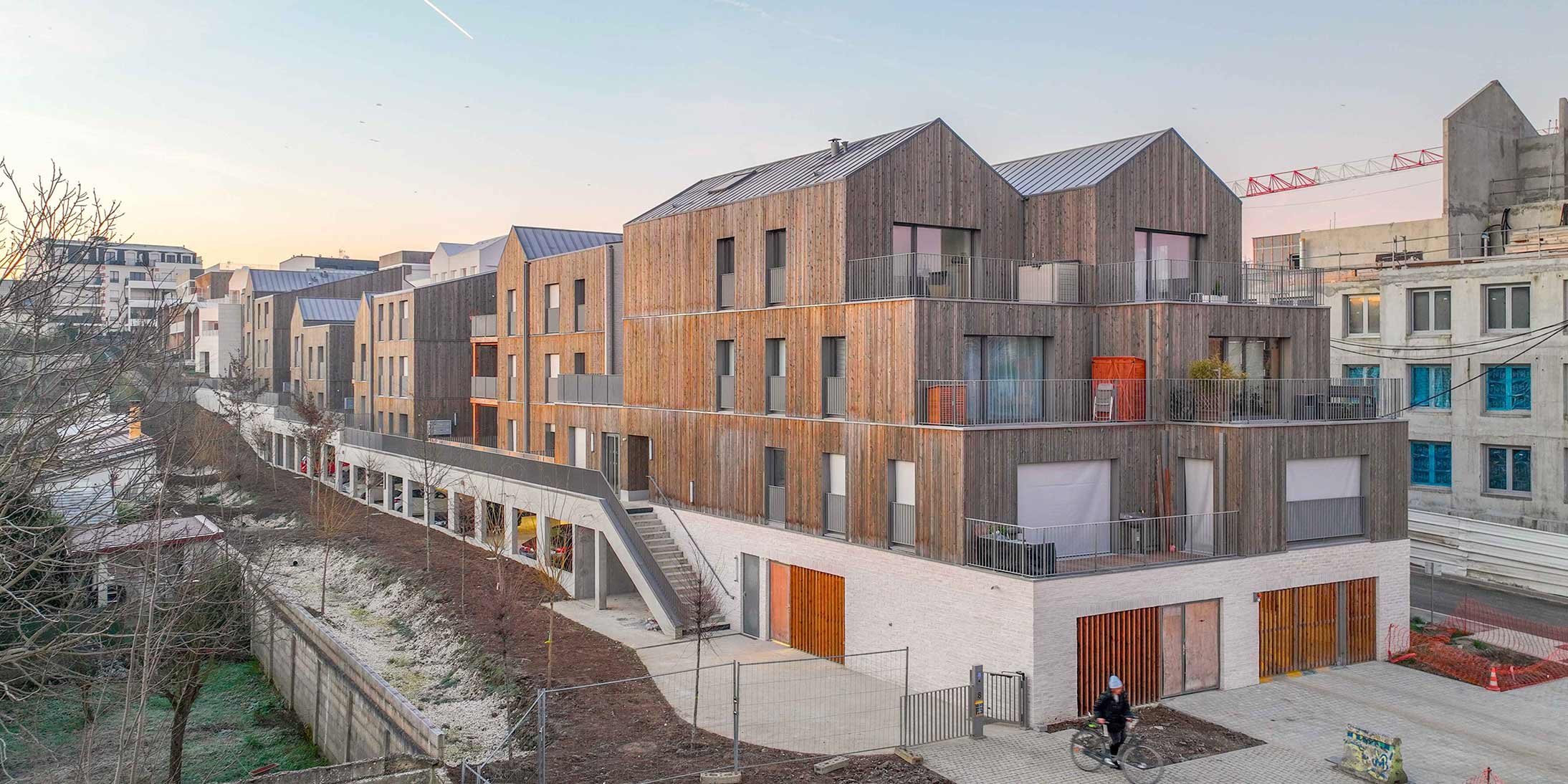 Ossabois réalise Wood I Like, une résidence de logements en bois au sein de l’éco-quartier de l’Île de la Marne à Noisy-le-Grand
