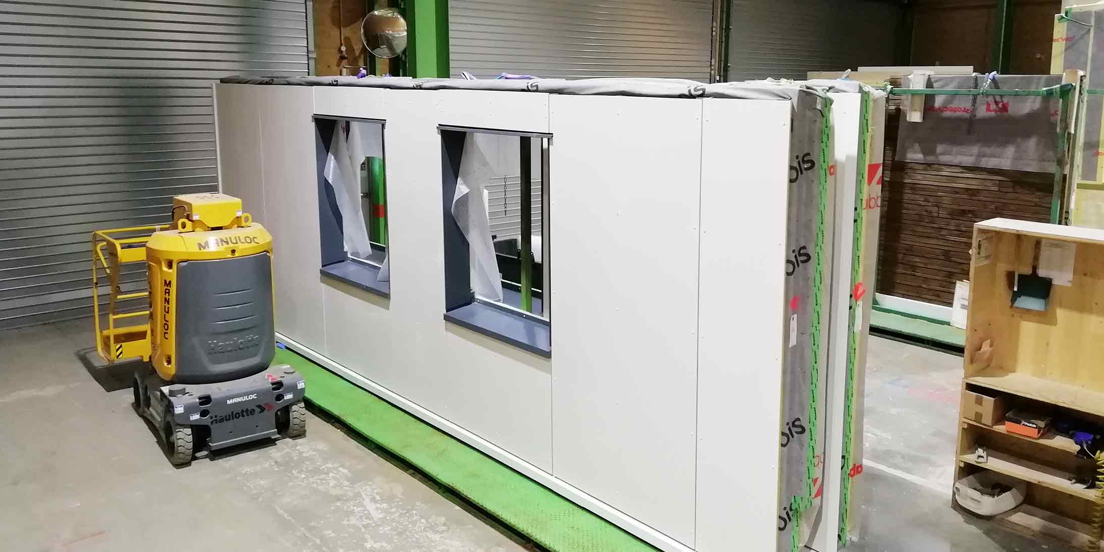 Réhabilitation thermique de 6 bâtiments grâce à la pose des façades à ossature bois d’Ossabois, dans le quartier Bel Air à Saint-Priest