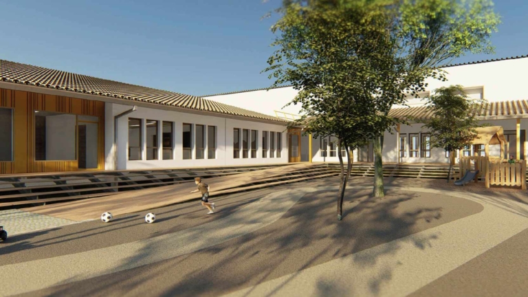 Un nouveau groupe scolaire à Cournonterral (34)